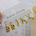 Arete Oro Laminado