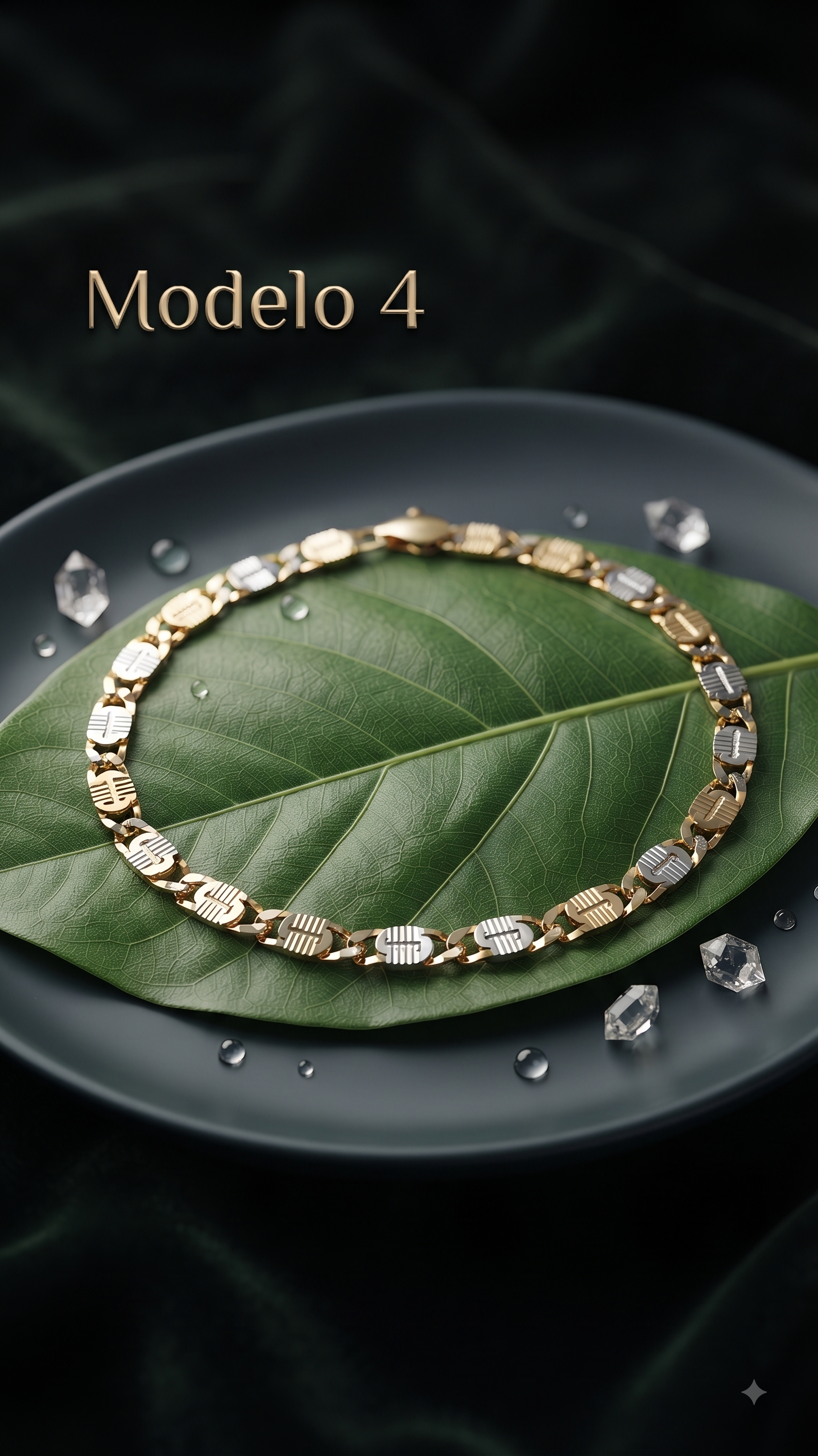 Pulsera Oro Laminado 2074