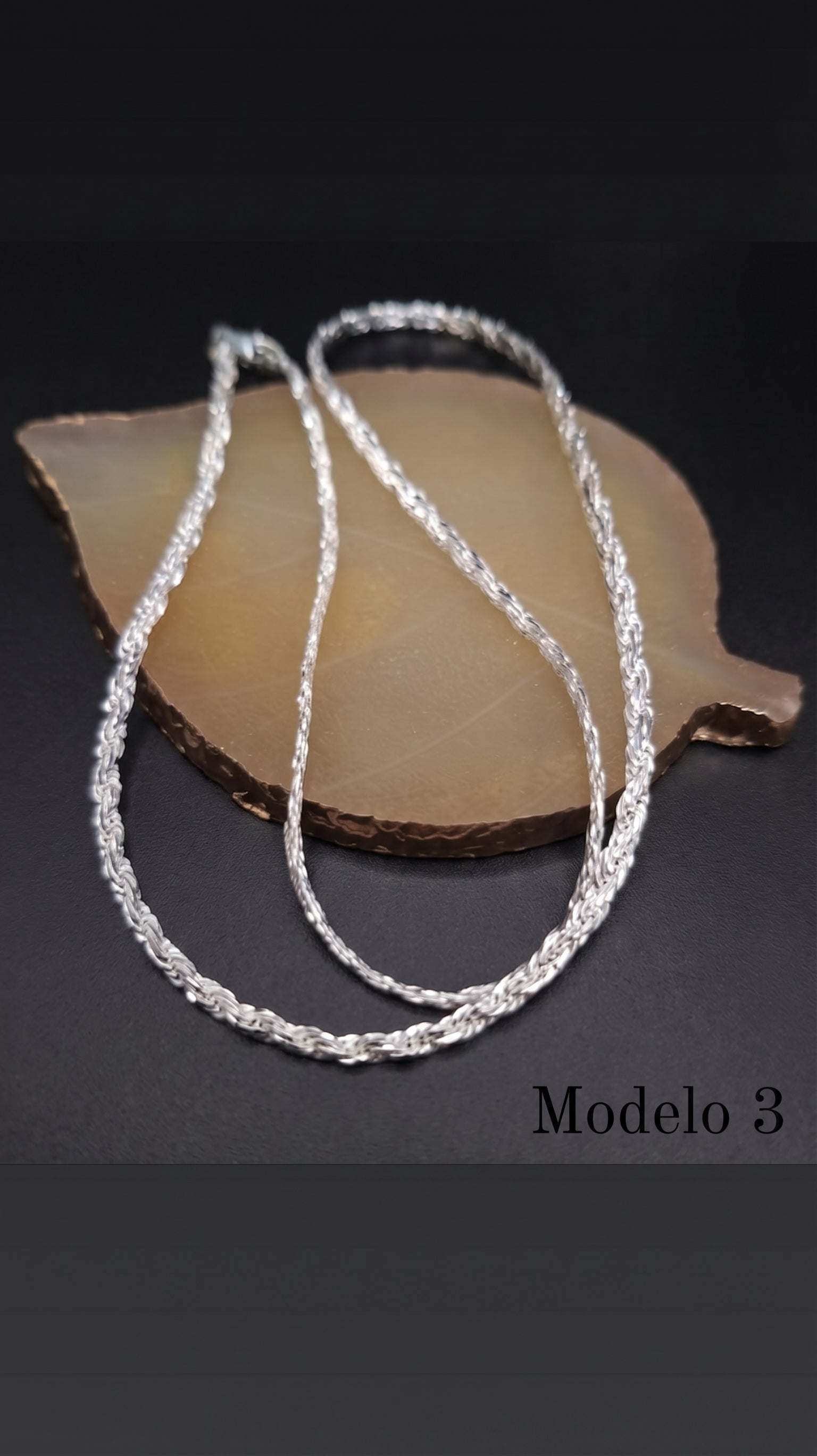 Cadena Rodio 3022