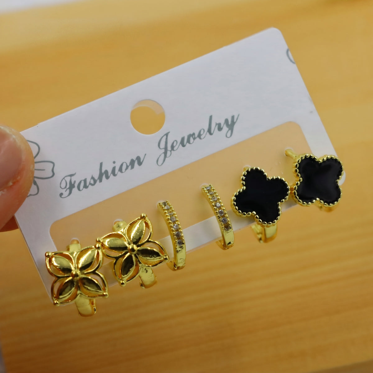 Arete Oro Laminado
