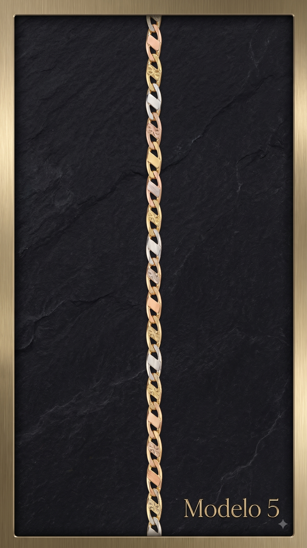 Pulsera Oro Laminado Florentino 2072