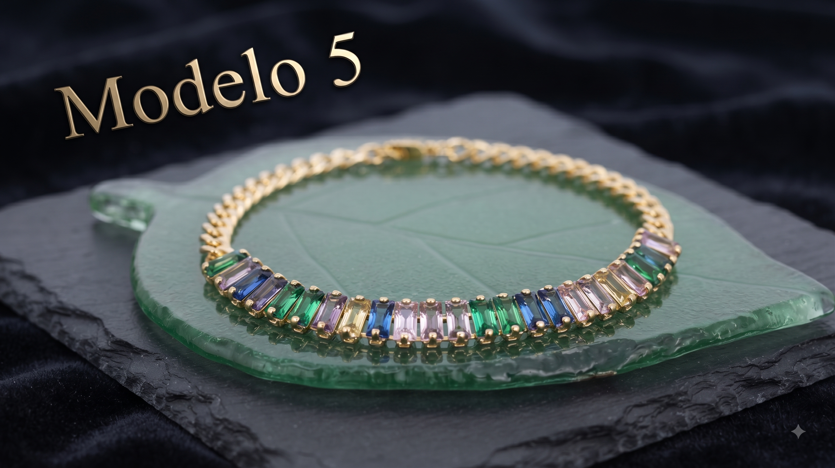 Pulsera Oro Laminado 2128