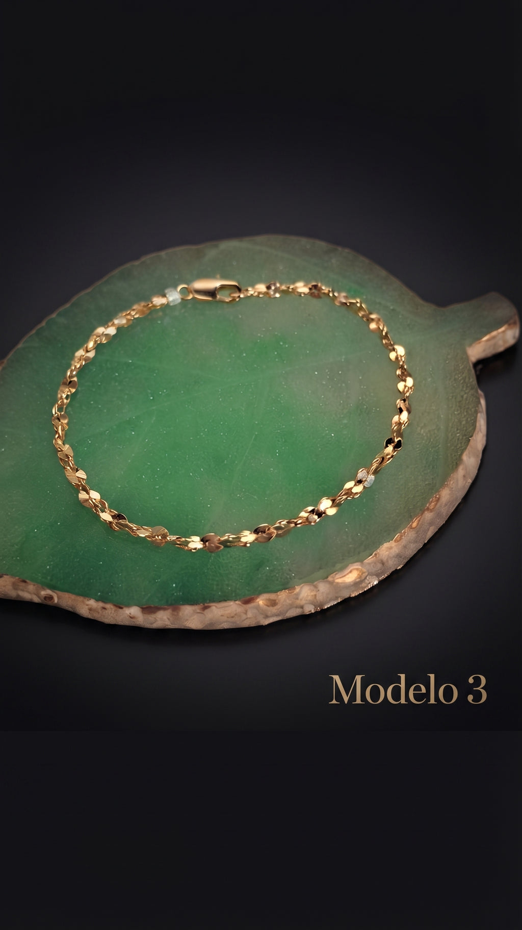 Pulsera Oro Laminado 2136