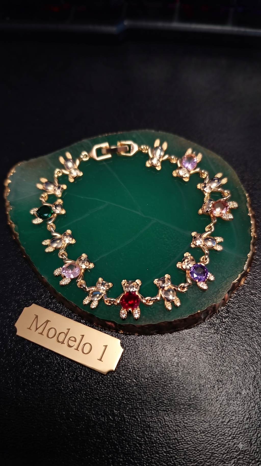 Pulsera Oro Laminado 2104