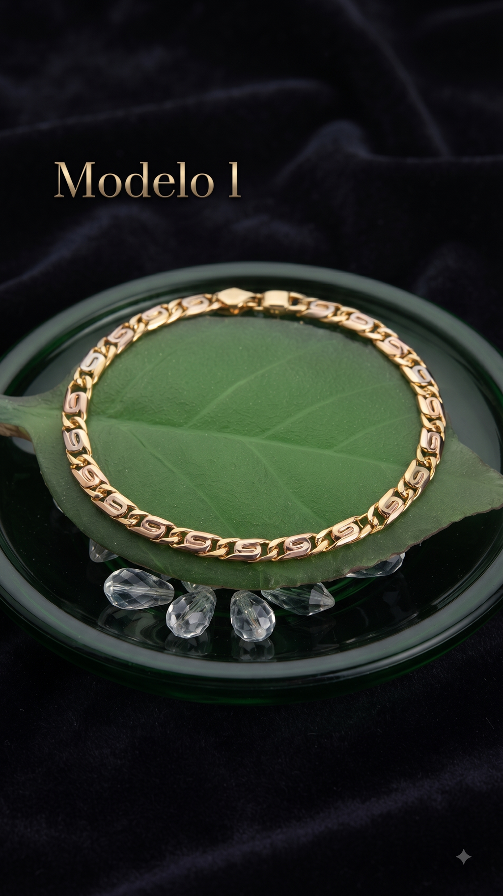 Pulsera Oro Laminado 2074