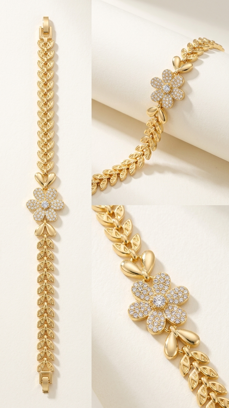 Pulsera Oro Laminado
