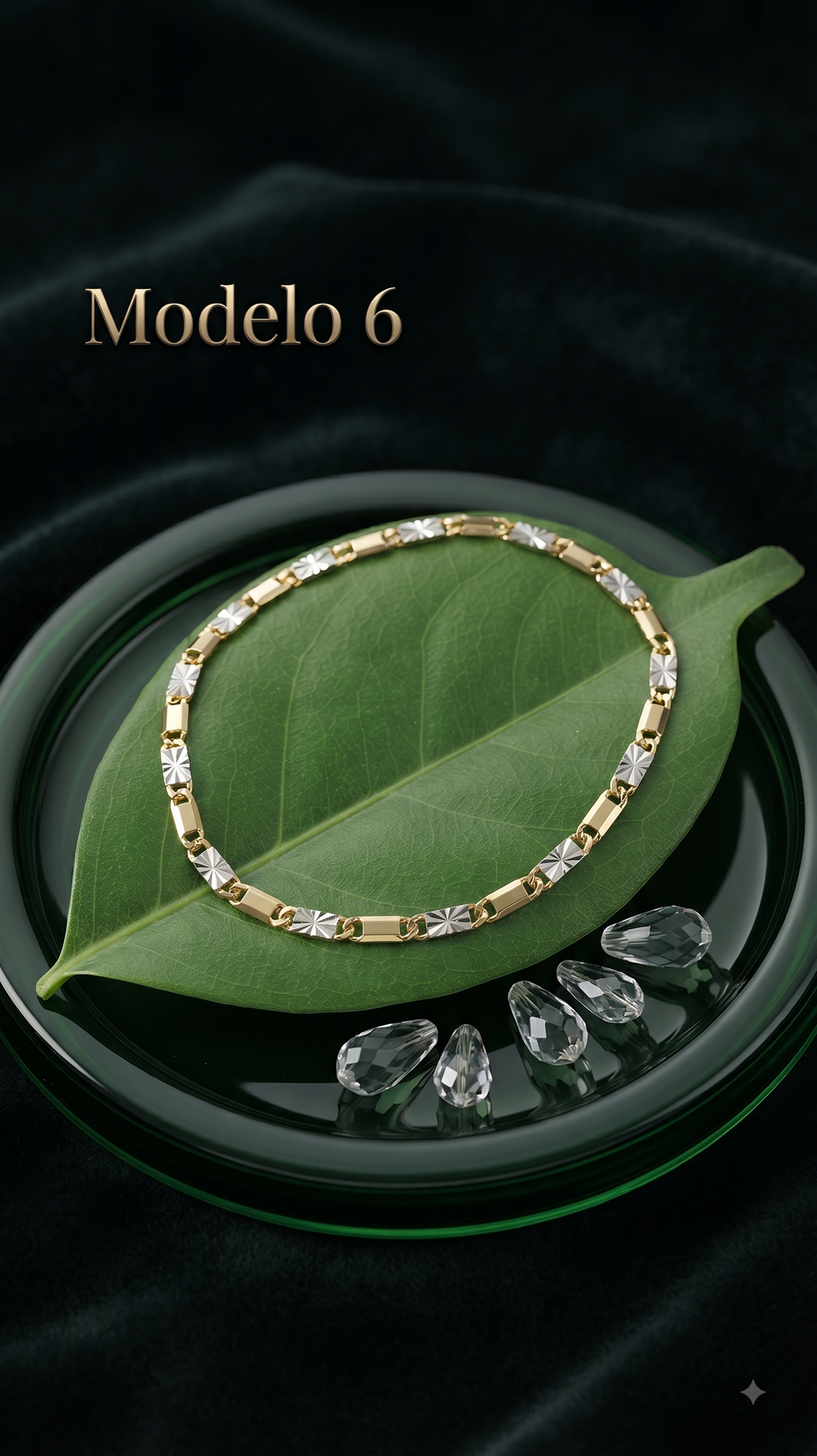 Pulsera Oro Laminado 2074