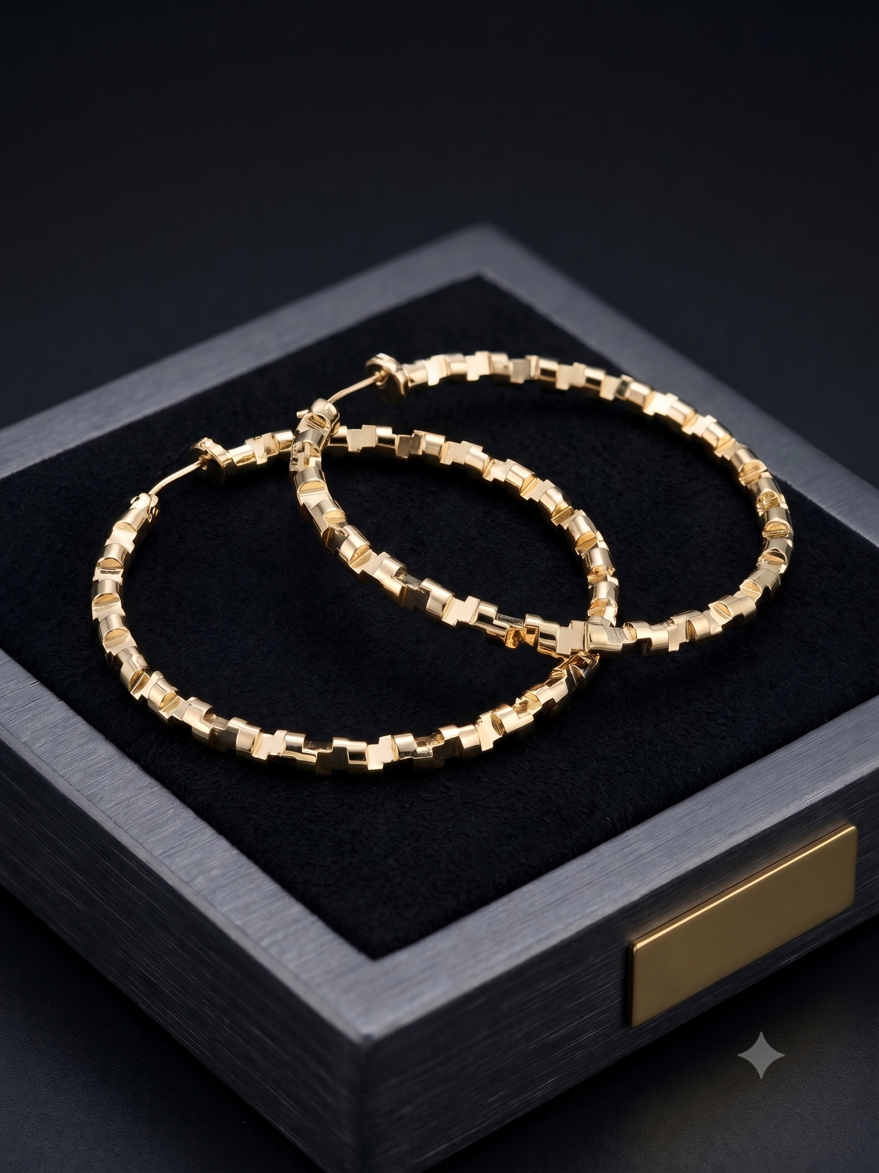 Arracada Oro Laminado 4554