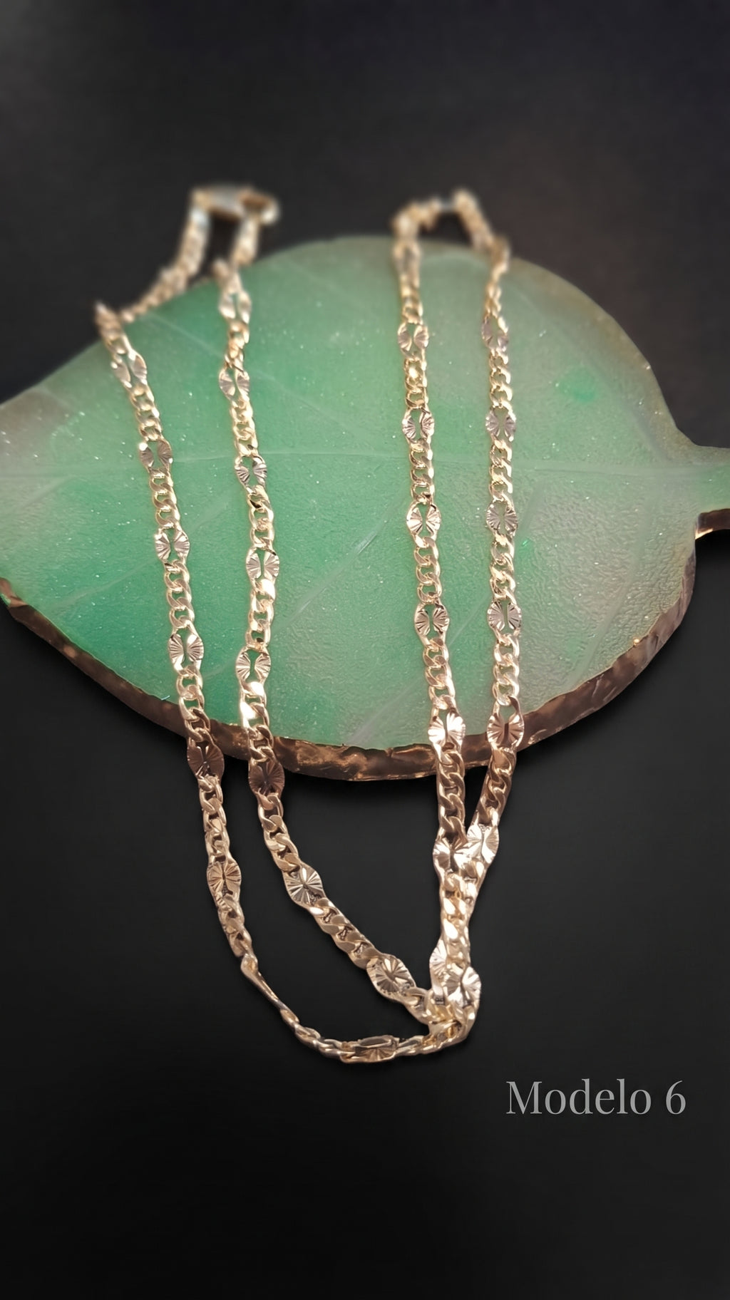 Cadena Oro Laminado 380-2