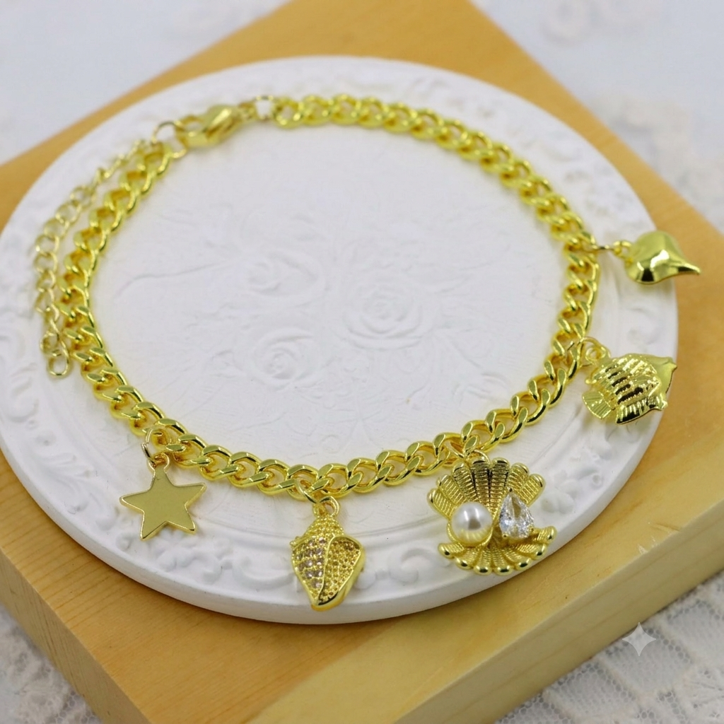 Pulsera Oro Laminado