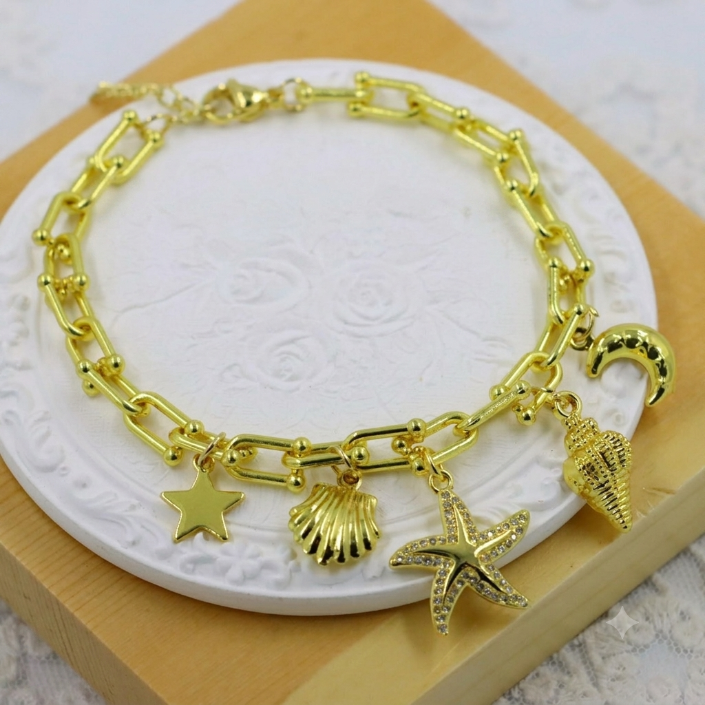Pulsera Oro Laminado