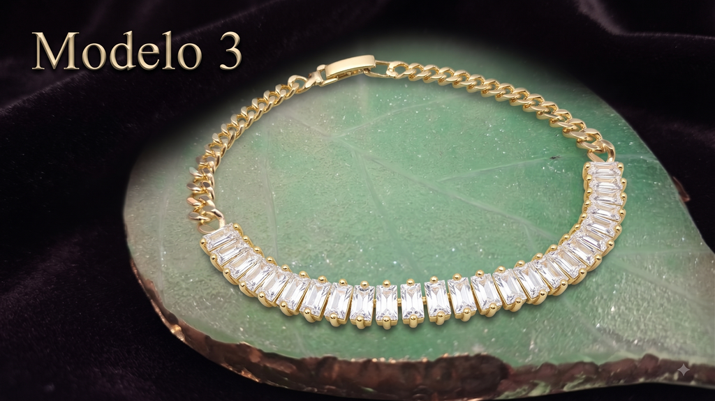 Pulsera Oro Laminado 2128