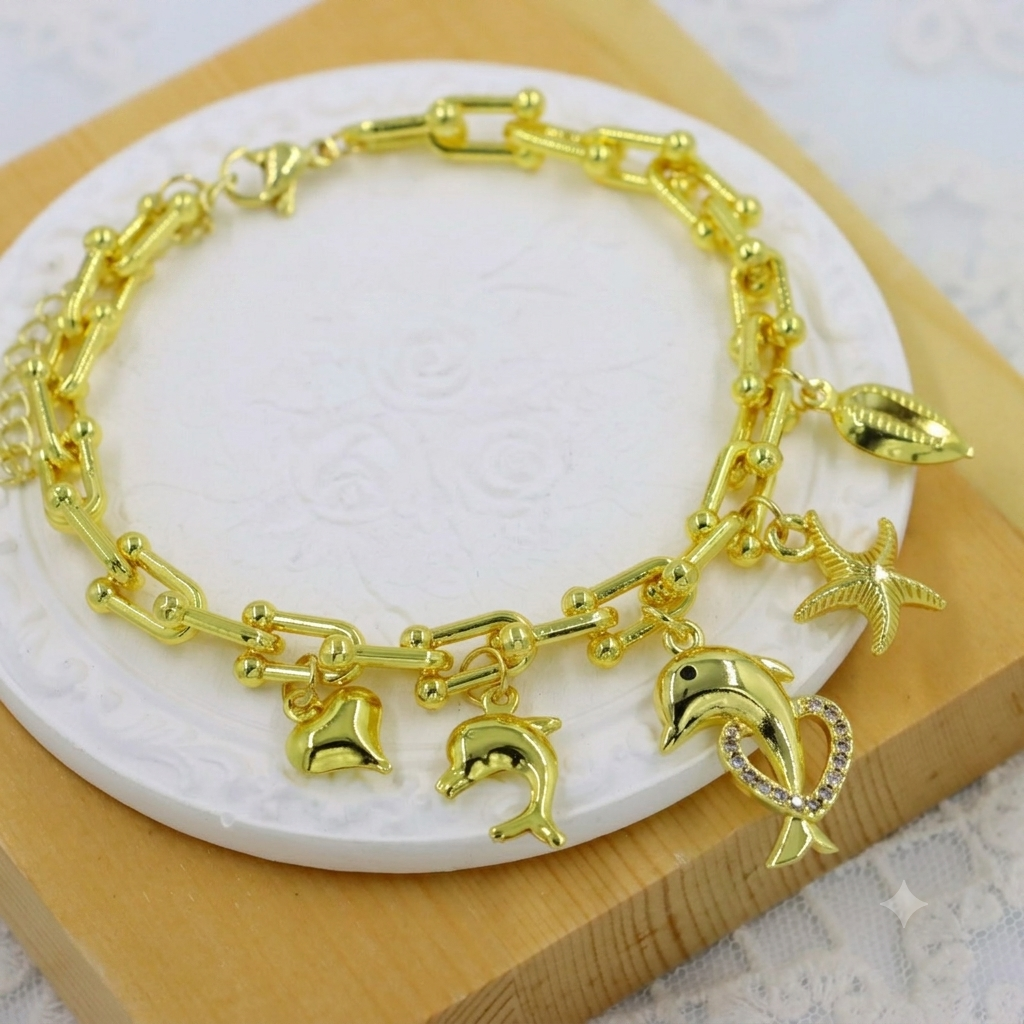 Pulsera Oro Laminado