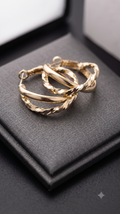 Arracada Oro Laminado