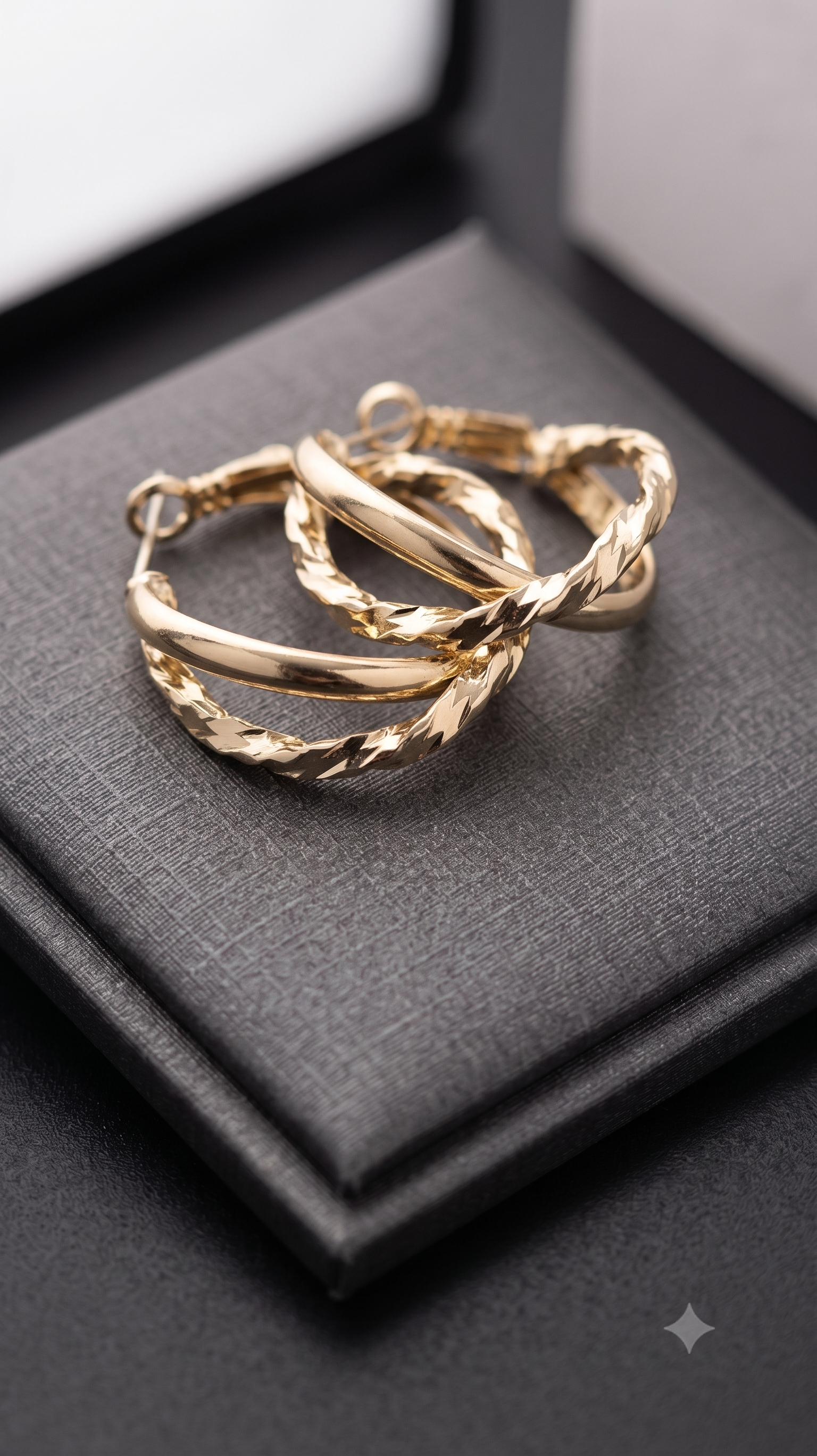 Arracada Oro Laminado