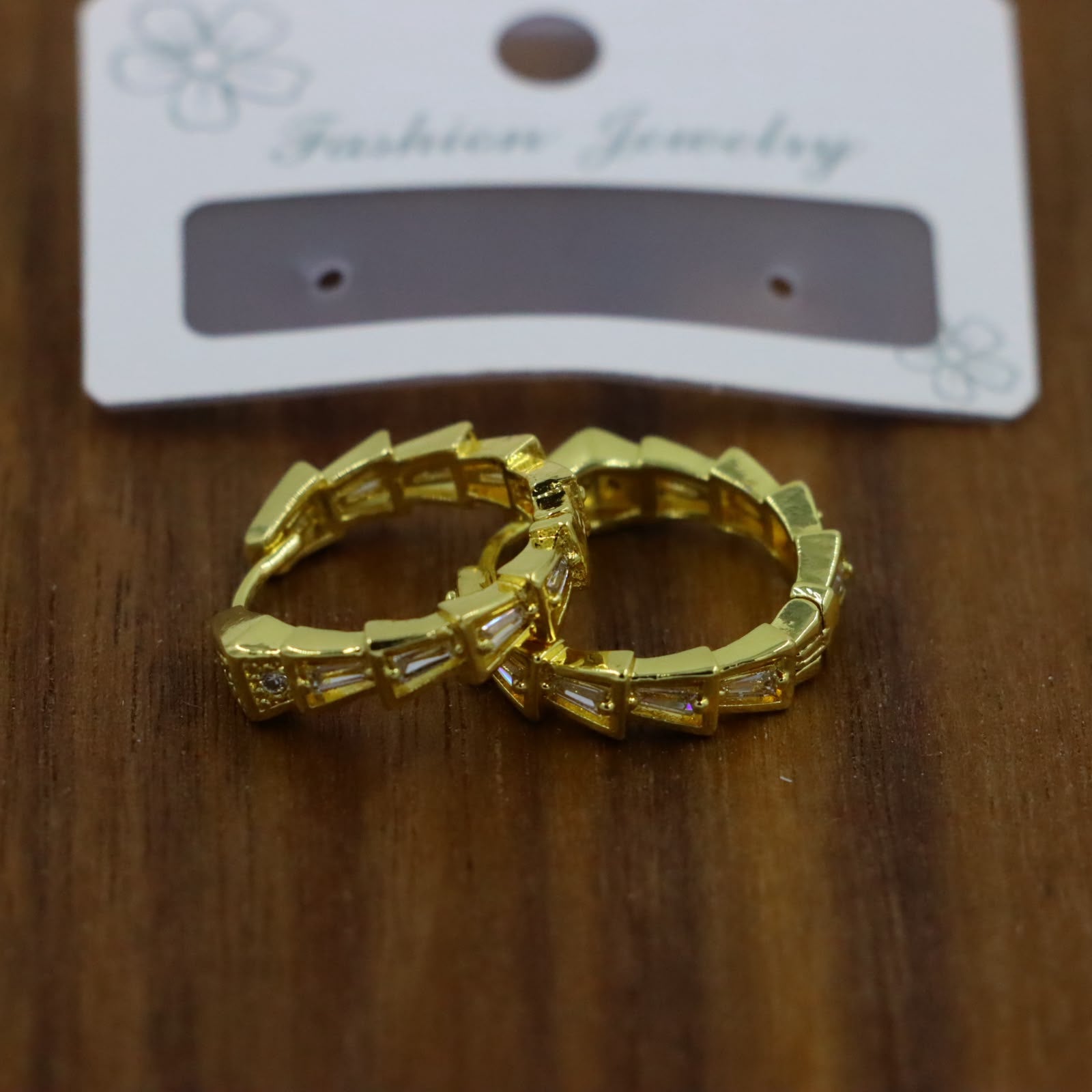 Arete Oro Laminado