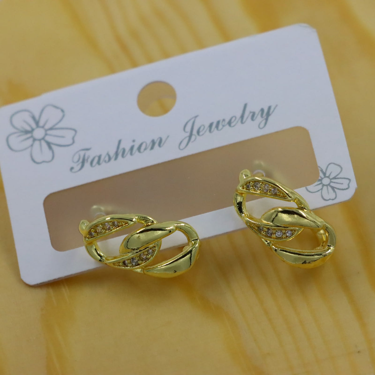 Arete Oro Laminado