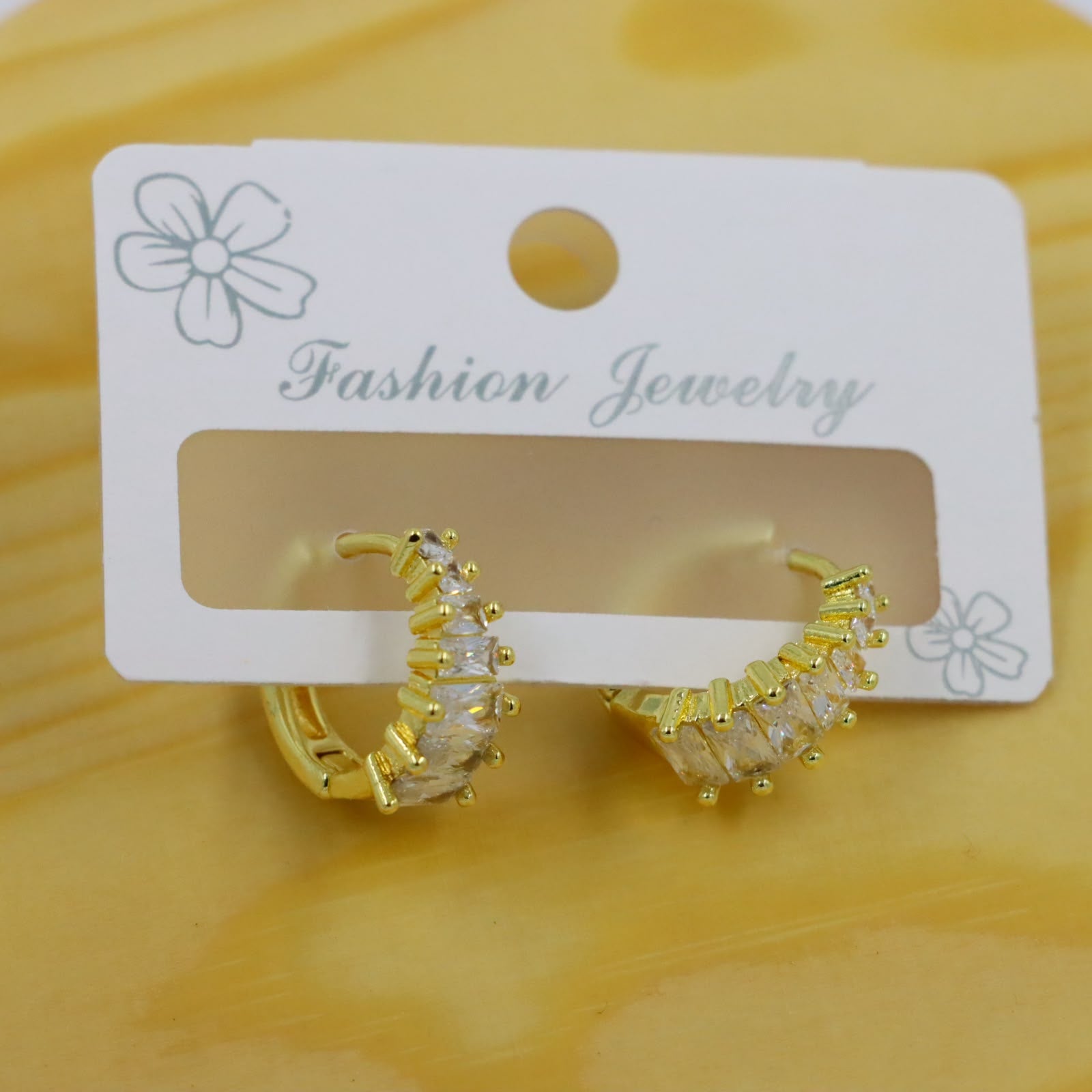 Aretes Oro Laminado